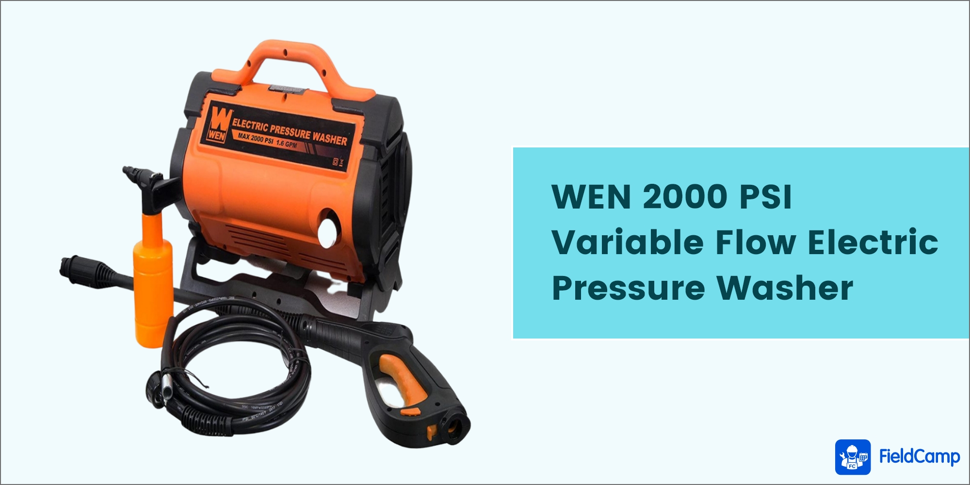 10 Best Electric Pressure Washers (Reviews 2024) FieldCamp