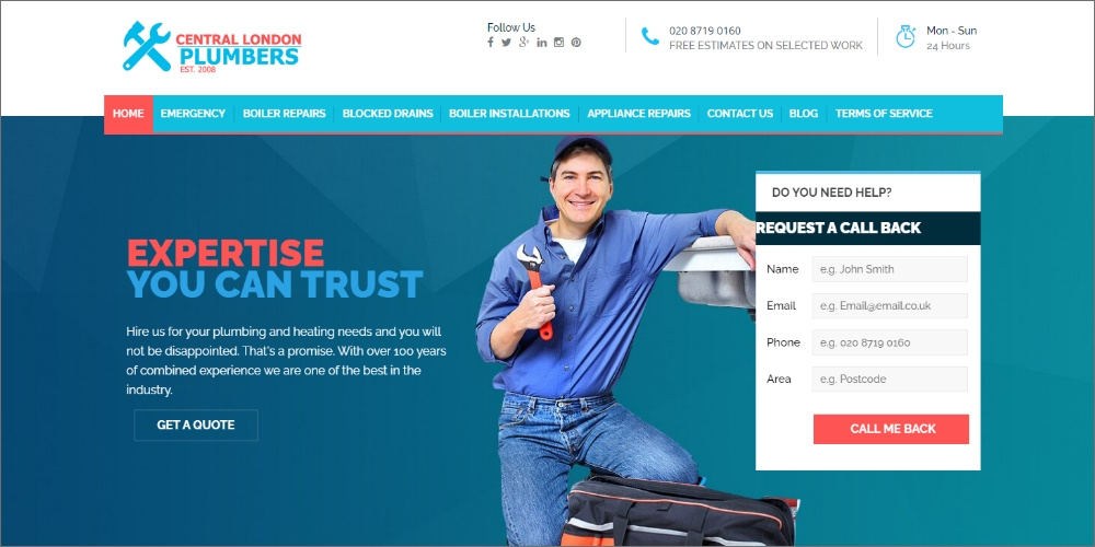Central london plumbers