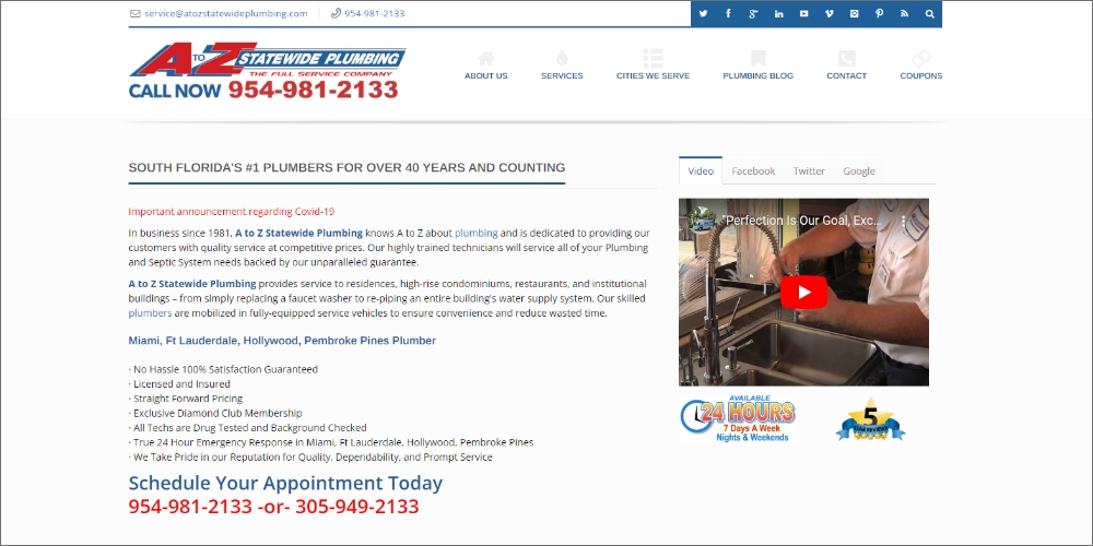 A to Z Statewide Plumbing